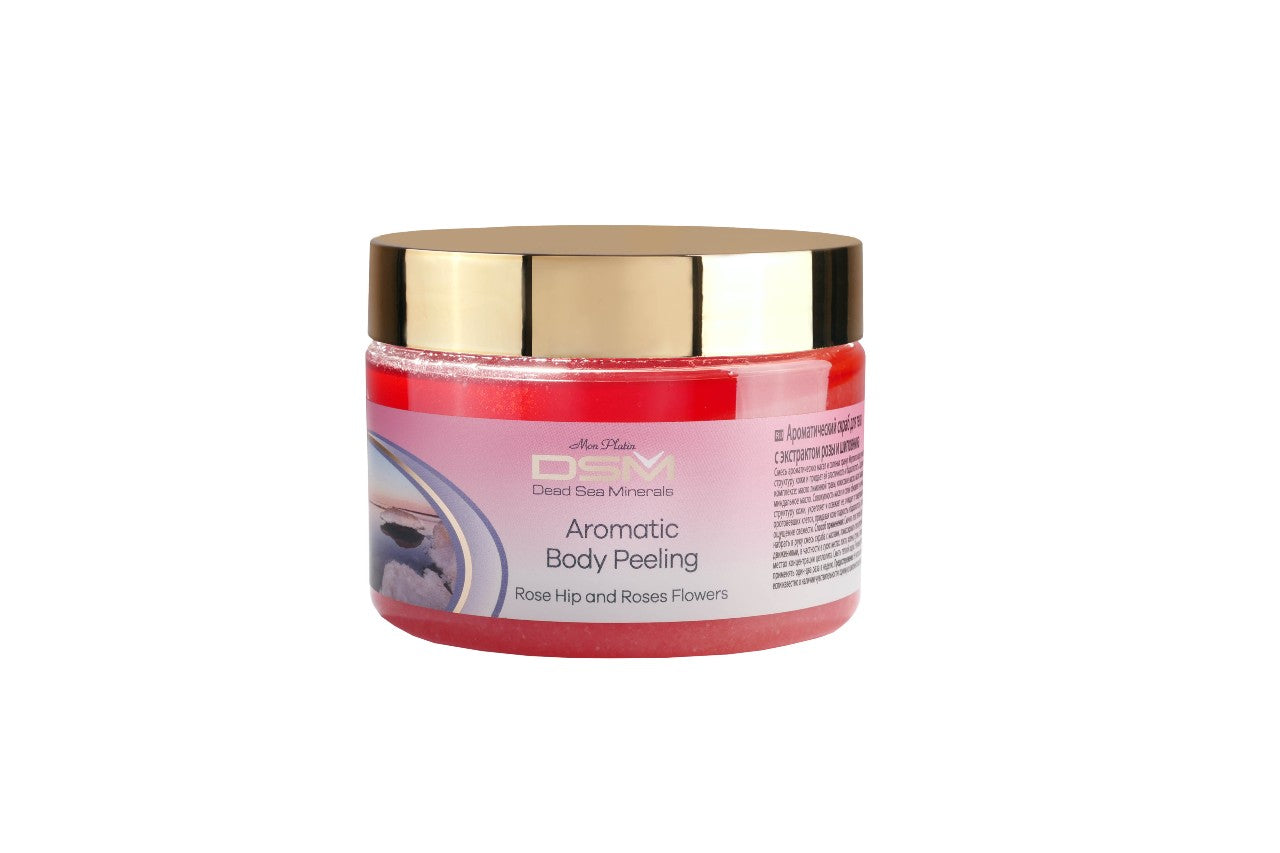 Aromaattinen kuorinta Ruusu&Ruusunmarja