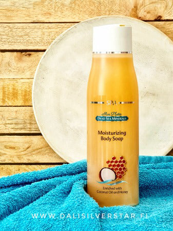 Rauhoittava ja kosteuttava suihkusaippua