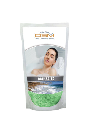 Tuoksuva kylpysuola vihrea
